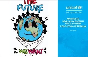 Scopri di più sull'articolo UNICEF – MANIFESTO DEGLI ADOLESCENTI PER IL FUTURO POST COVID-19 IN ITALIA