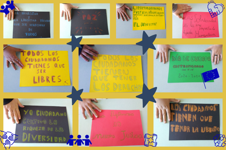Scopri di più sull'articolo El dìa  de Europa: nuestros lemas – Scuola Secondaria di I° di Castropignano